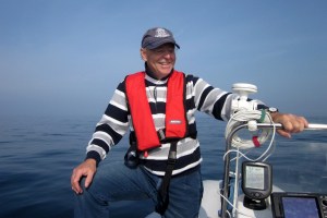 Ken enjoys the view