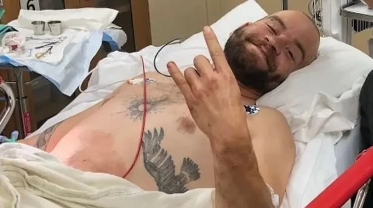 Halen Carbajal was severely injured during the attack (Image: GoFundMe)