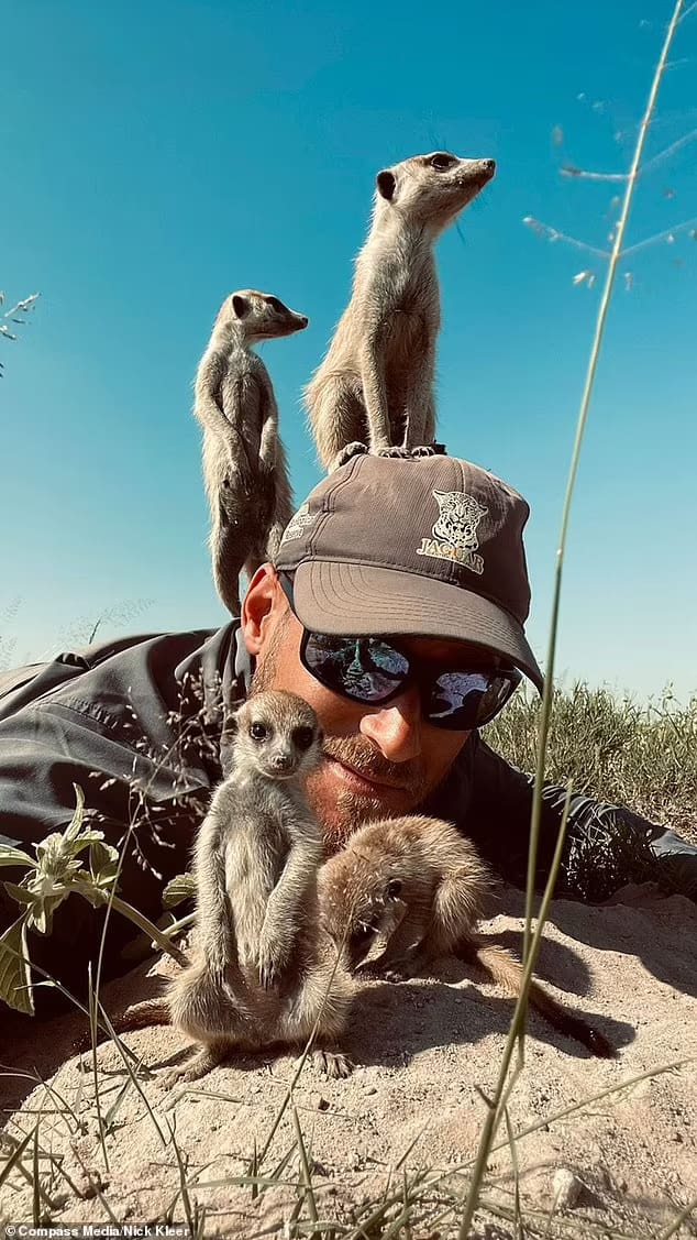 Nick Kleer was leading a tour in Makgadikgadi Pans National Park, Botswana, in March when the magical experience took place