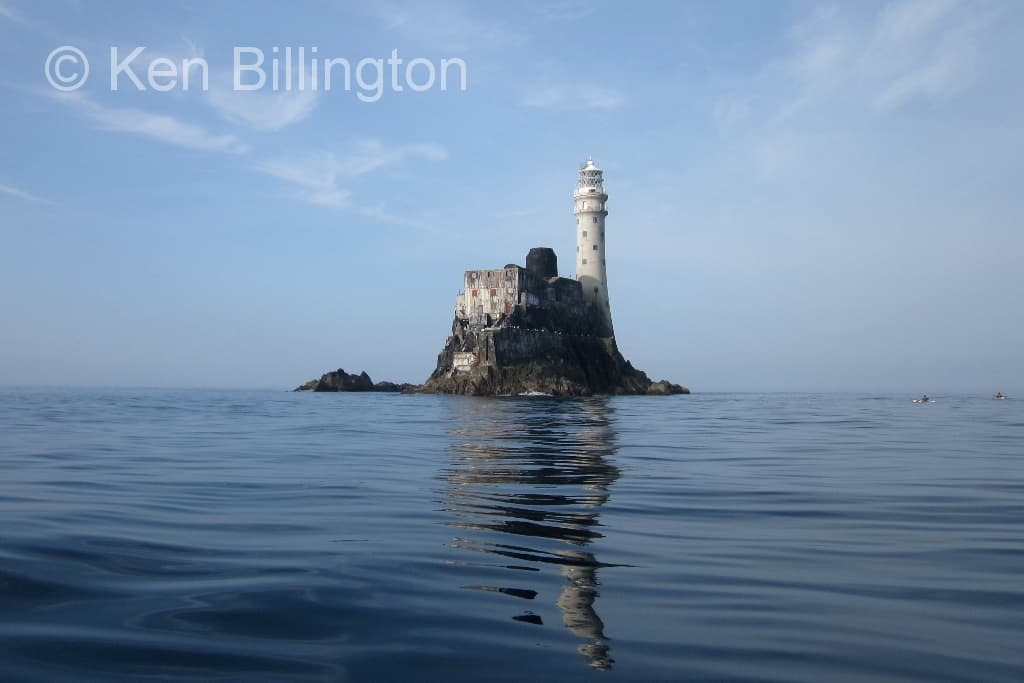 Fastnet Rock with reflection