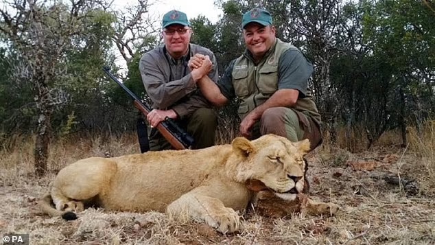 Britain’s proposed ban on big game trophies is ‘arrogant’ and five African nations say the plan smacks of ‘colonialism’