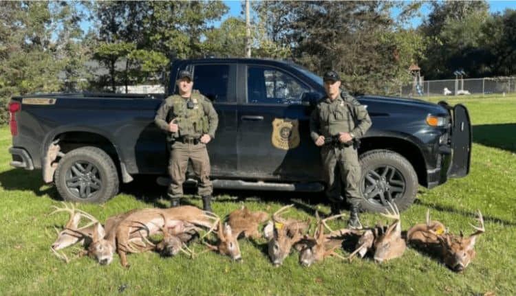 Lifetime hunting ban imposed for nighttime poaching of deer